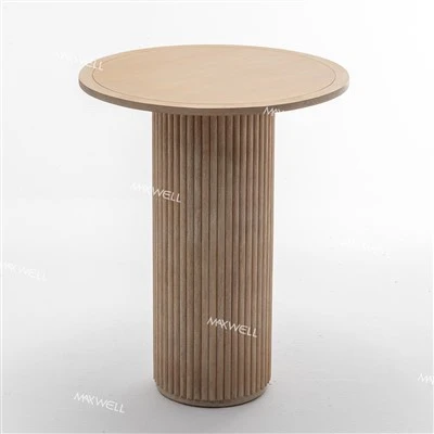Houten hoge bartafel voor evenement