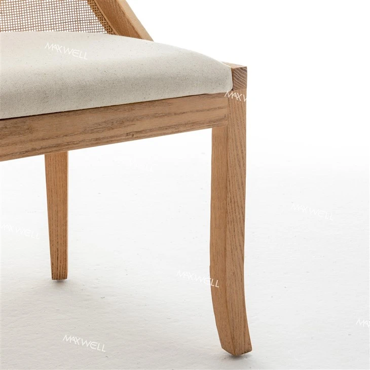 Solid Wood Rattan Back Event Chair factory
