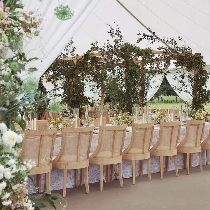 Solid Wood Rattan Back Event Chair suppliers